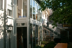 Der Wintergarten der 2er WGs